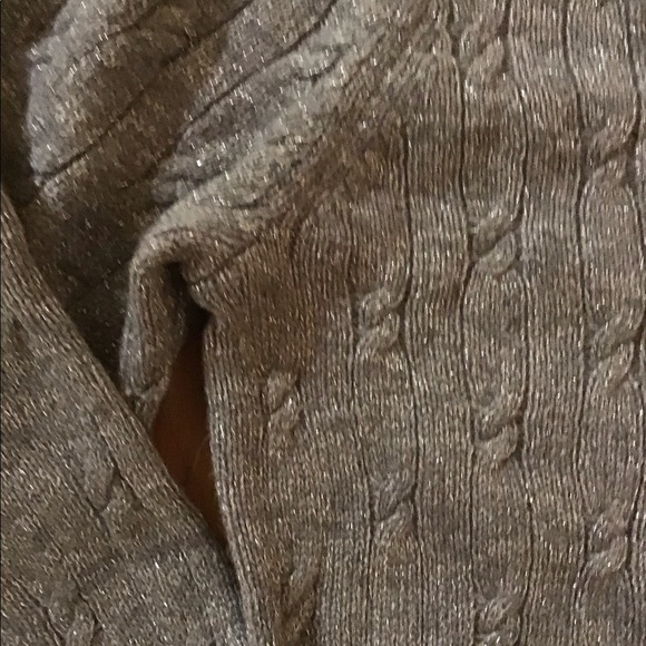 Loft sweater gray with silver sparkle - Picture 4 of 5